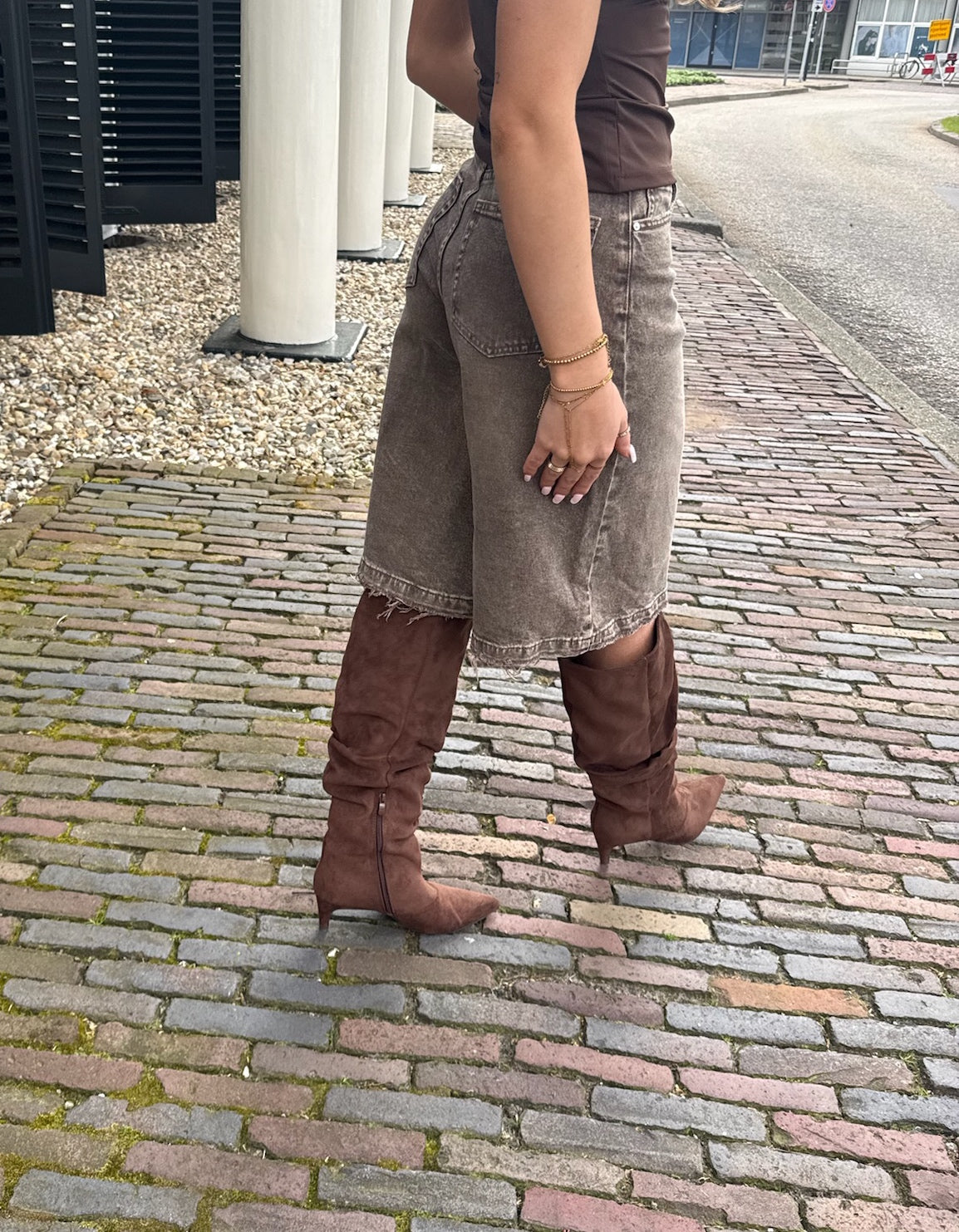 Suède boots Brown