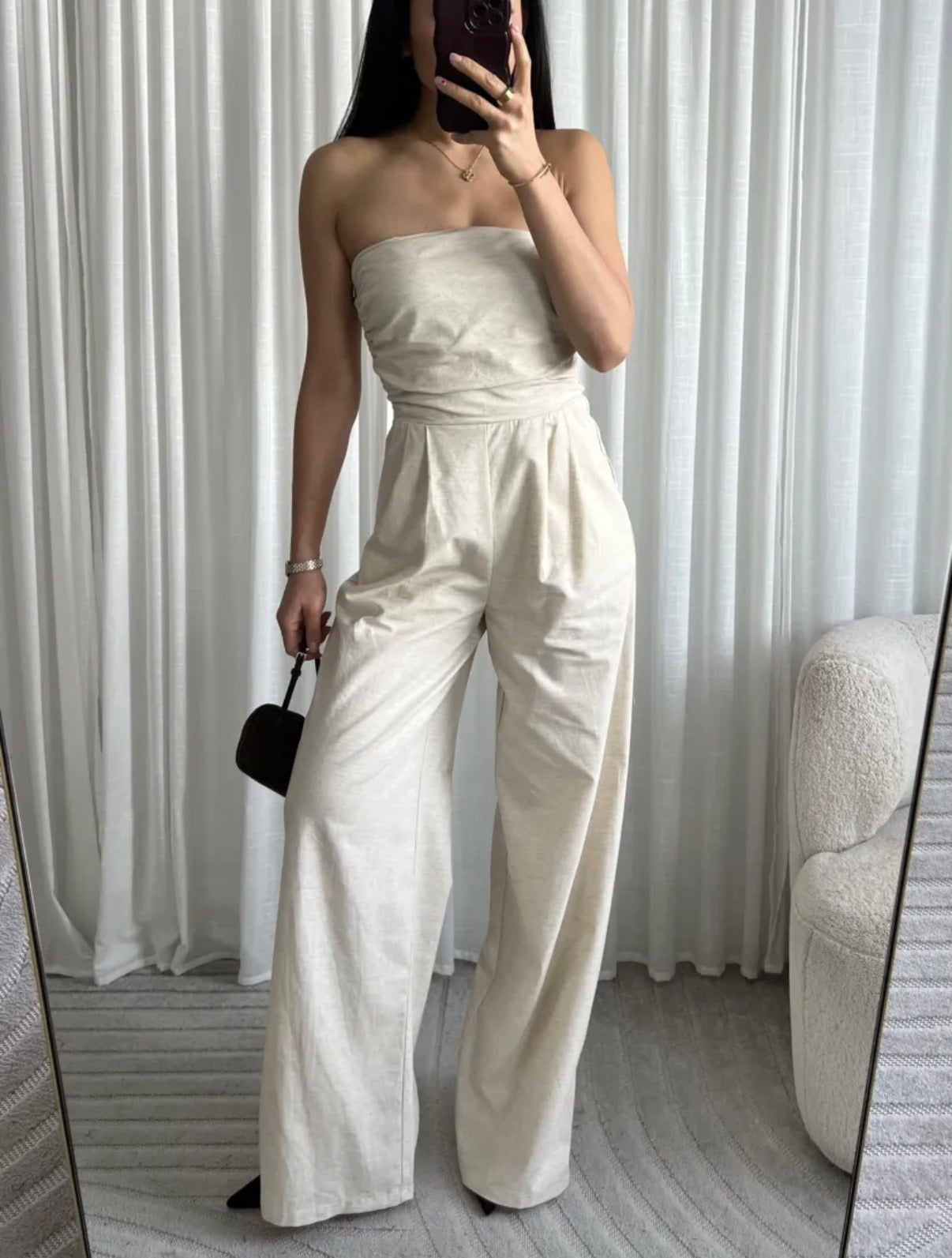 Linen jumpsuit
