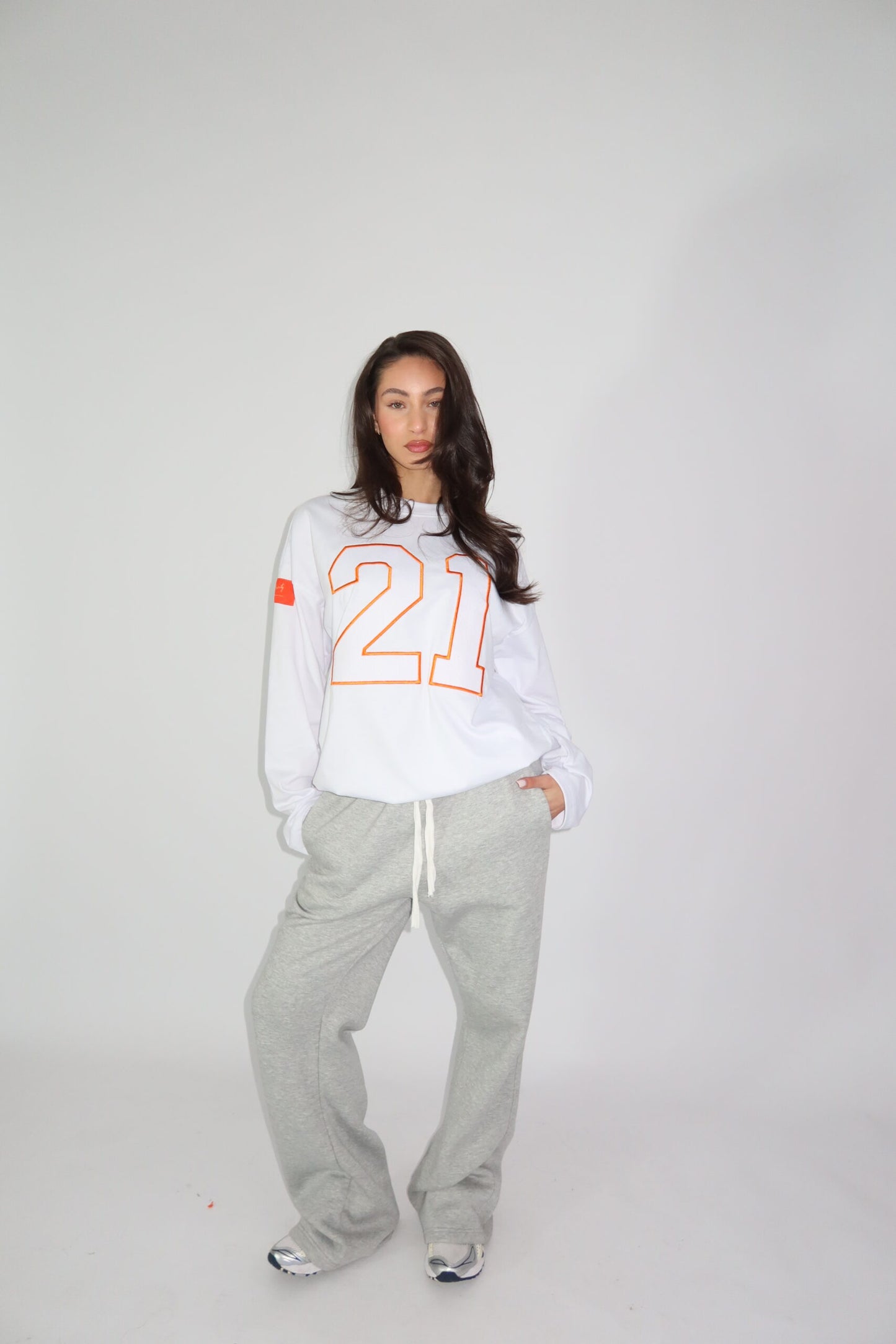 21 jersey longsleeve white