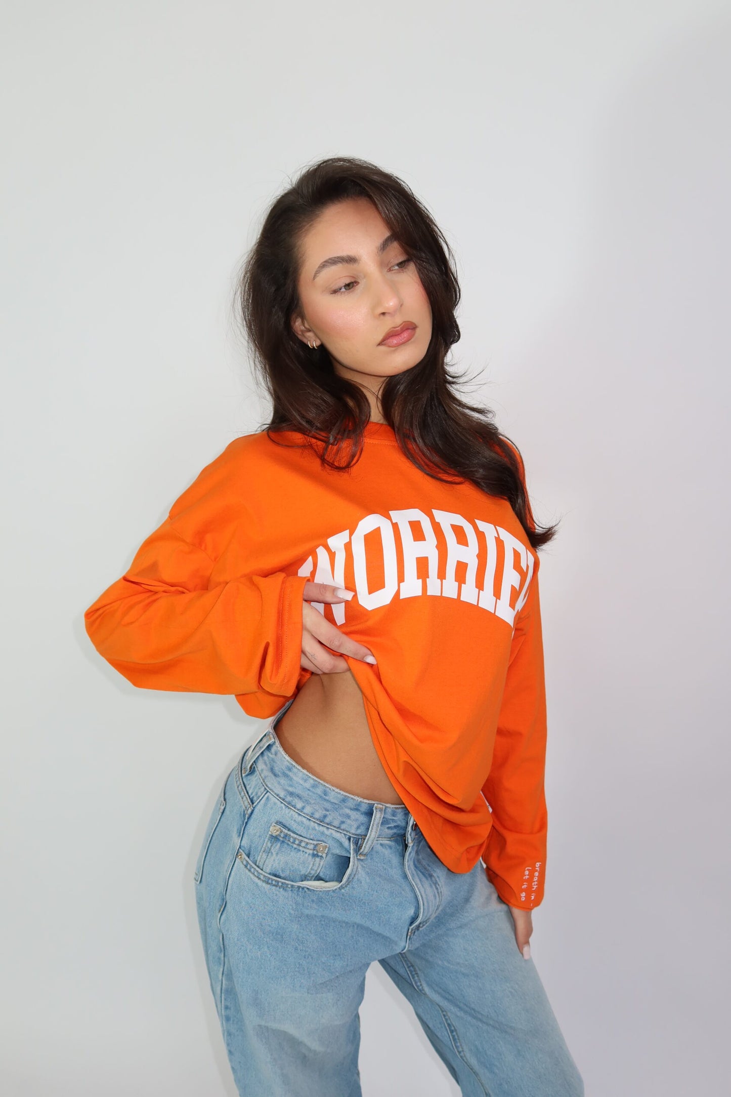 Worrier longsleeve orange