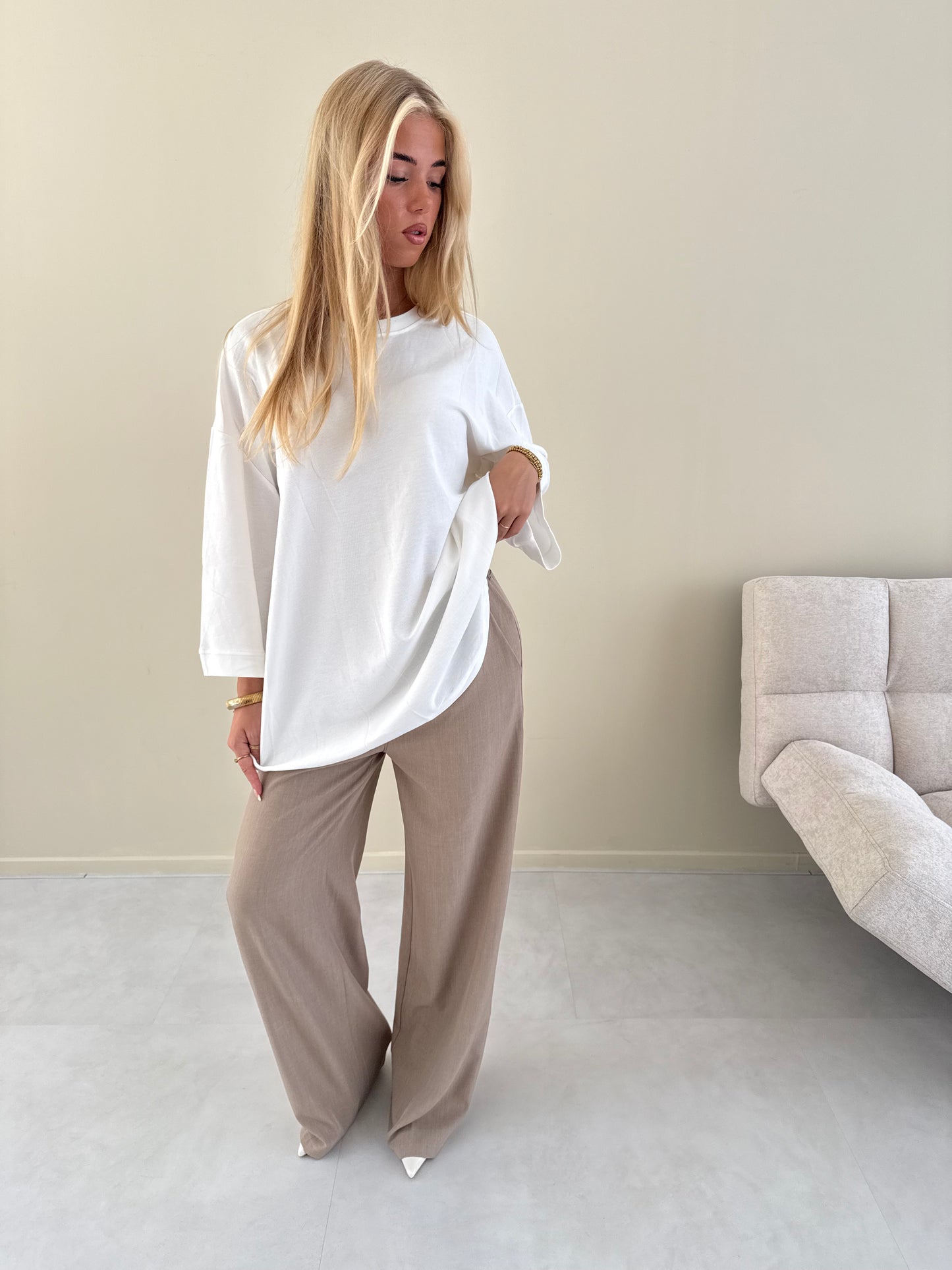 Oversized shirt white
