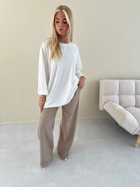 Oversized shirt white