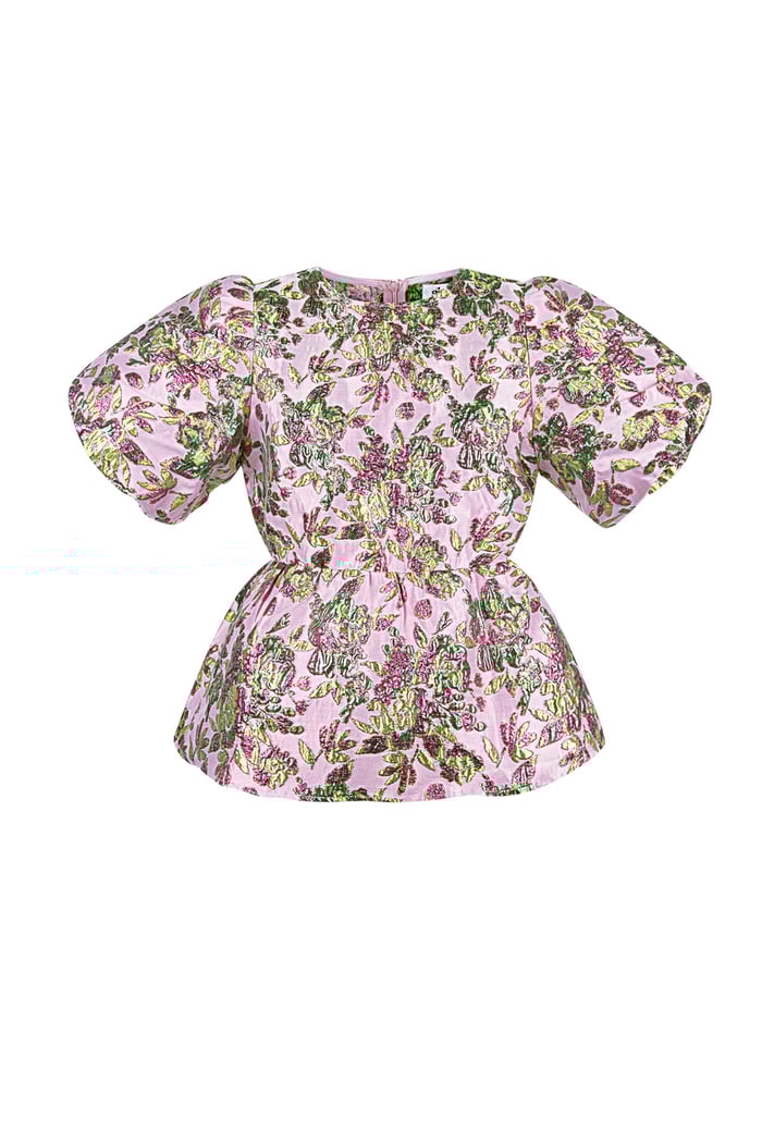 FLOWER TOP - LIGHT PINK
