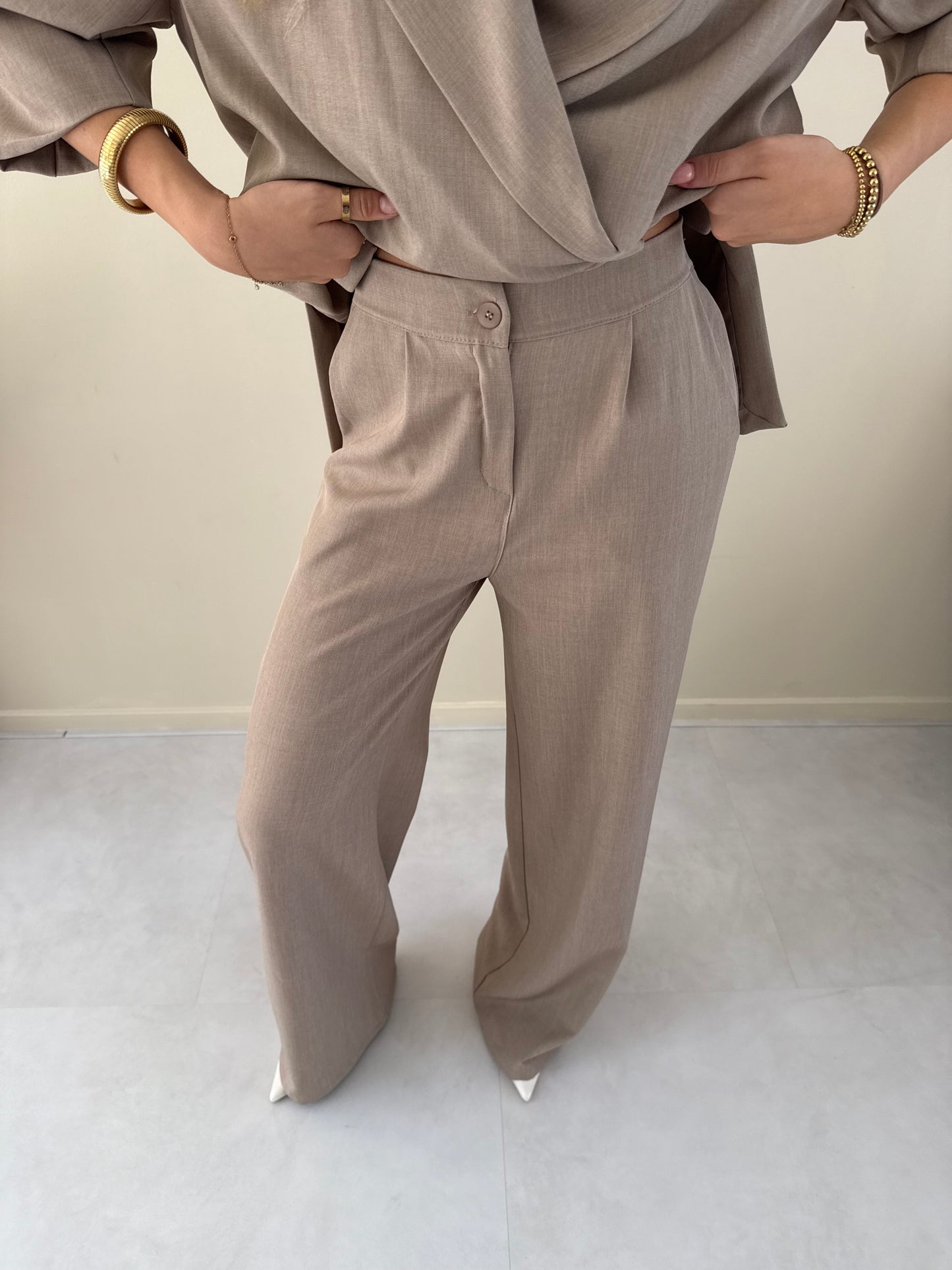 Pantalon taupe