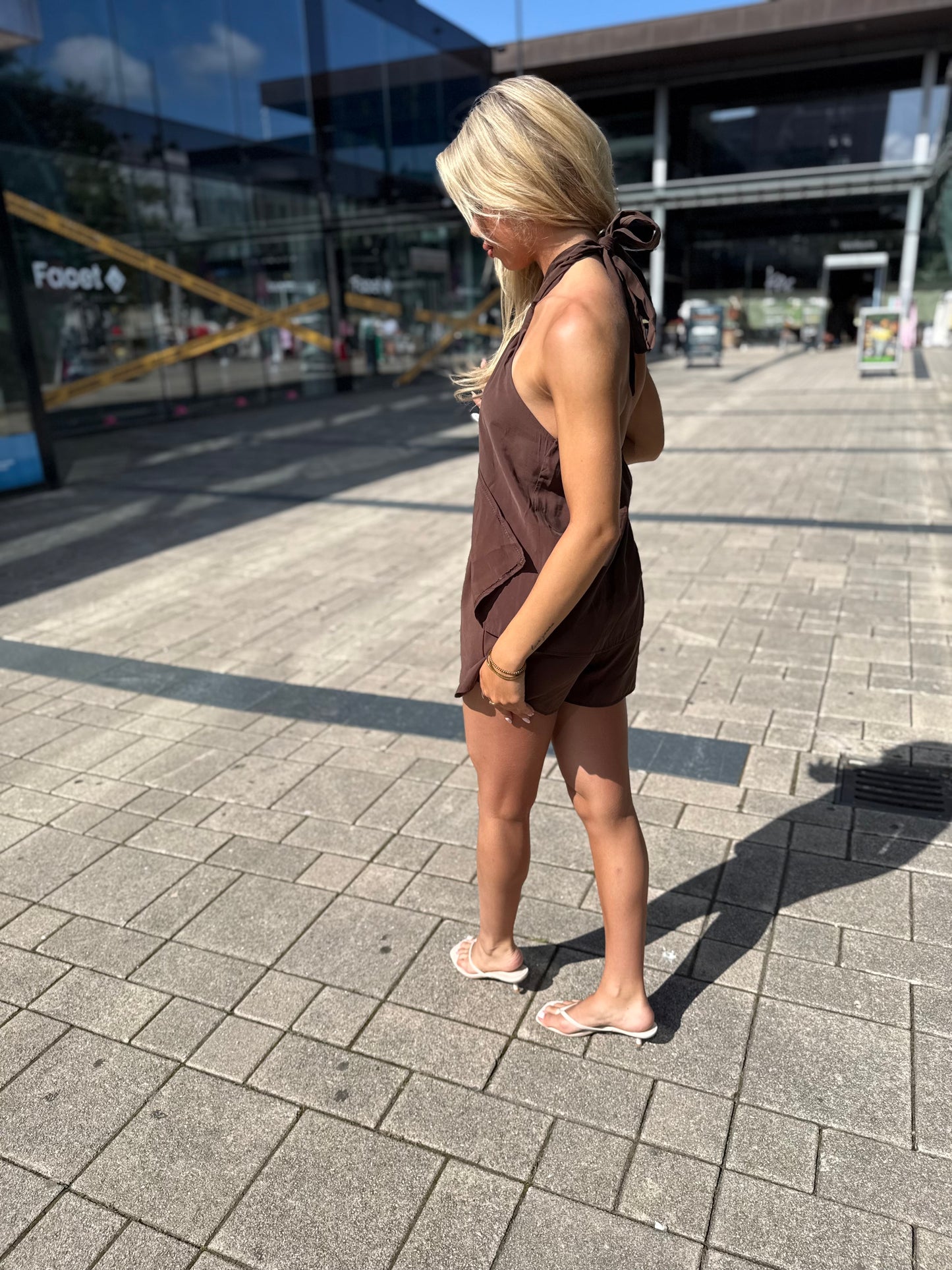 Co-ord set Brown