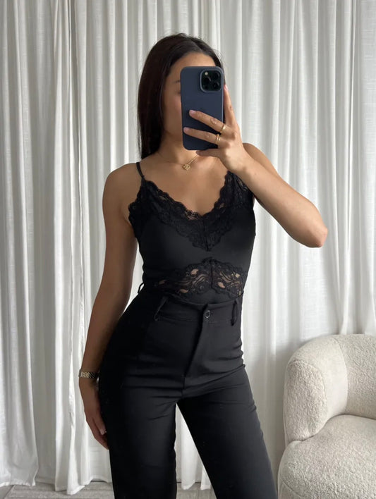 Lace body black