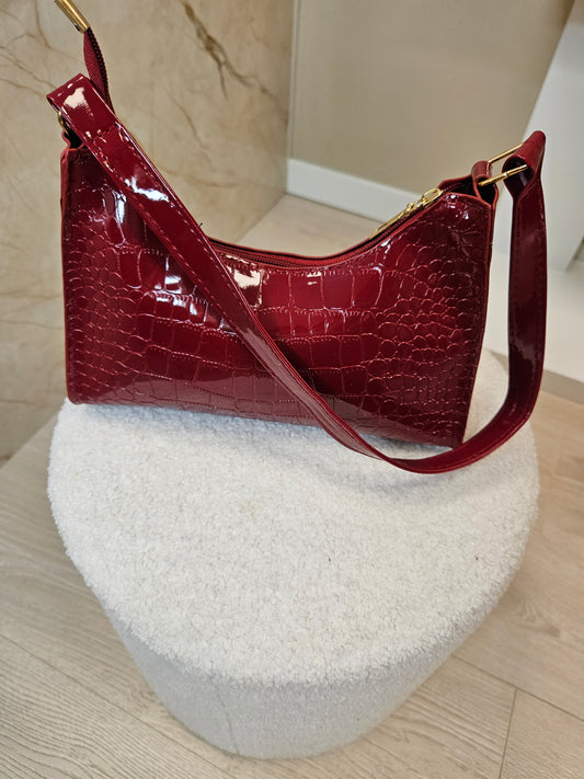 CROCO BAG - RED