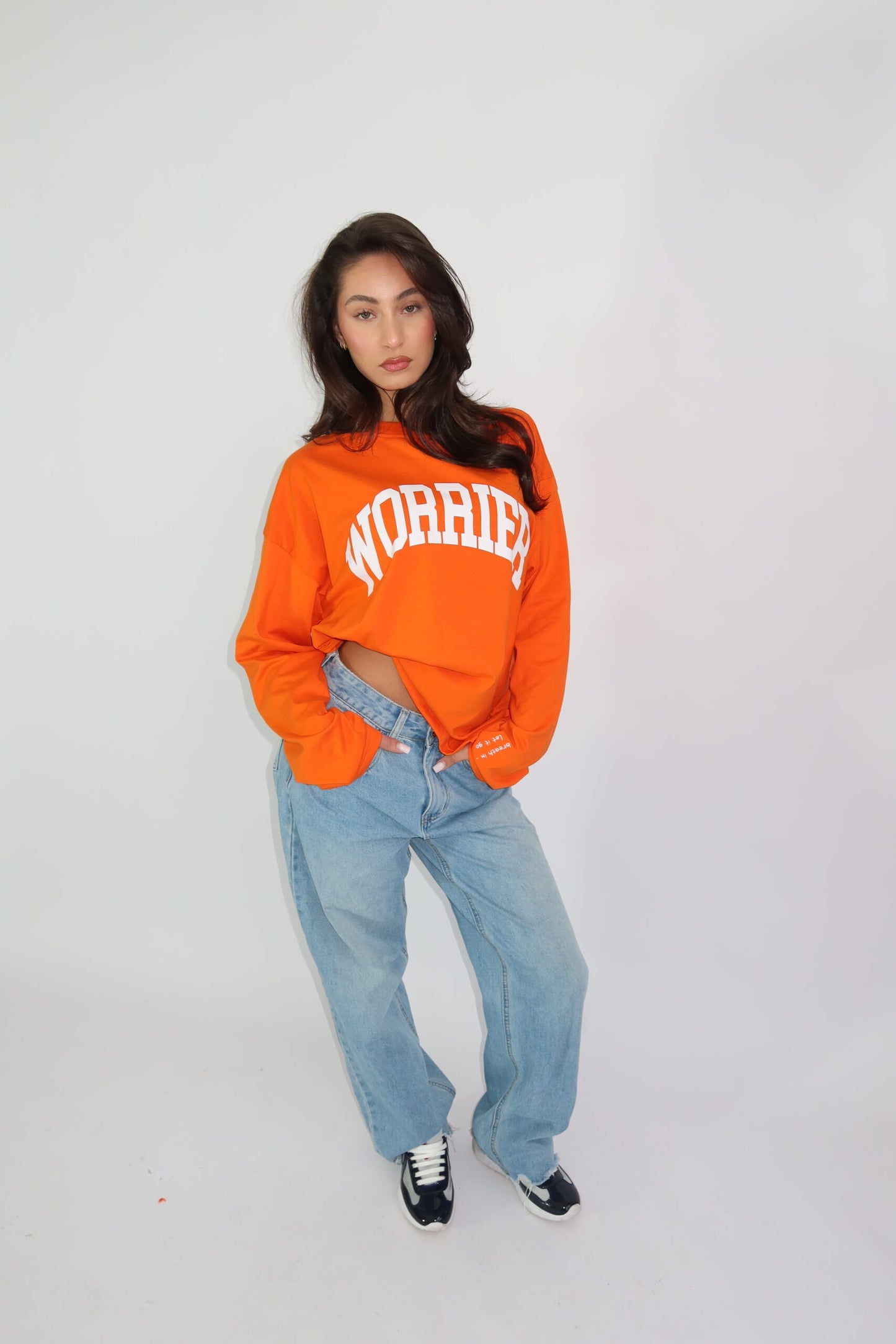 Worrier longsleeve orange