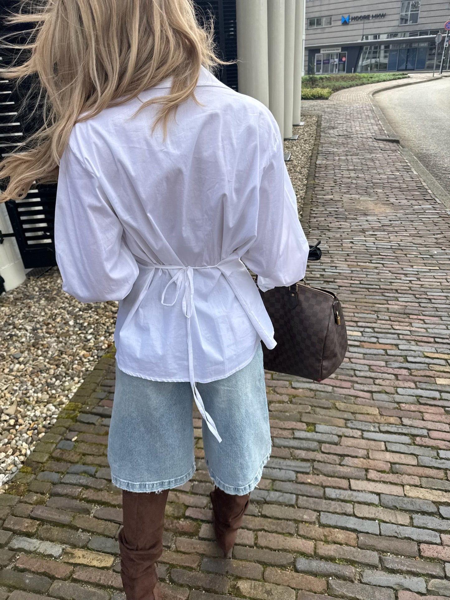 Baggy jort blue
