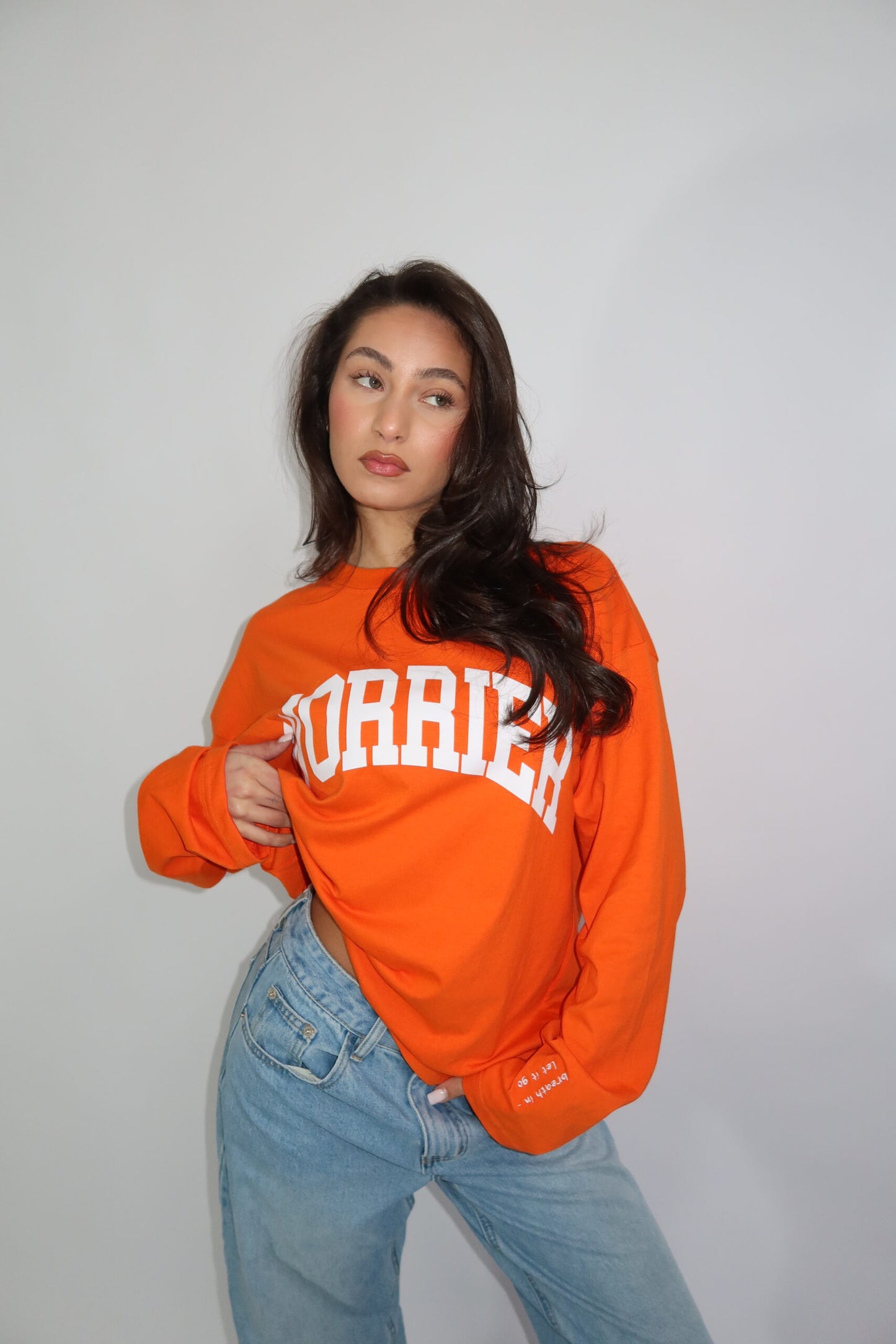 Worrier longsleeve orange