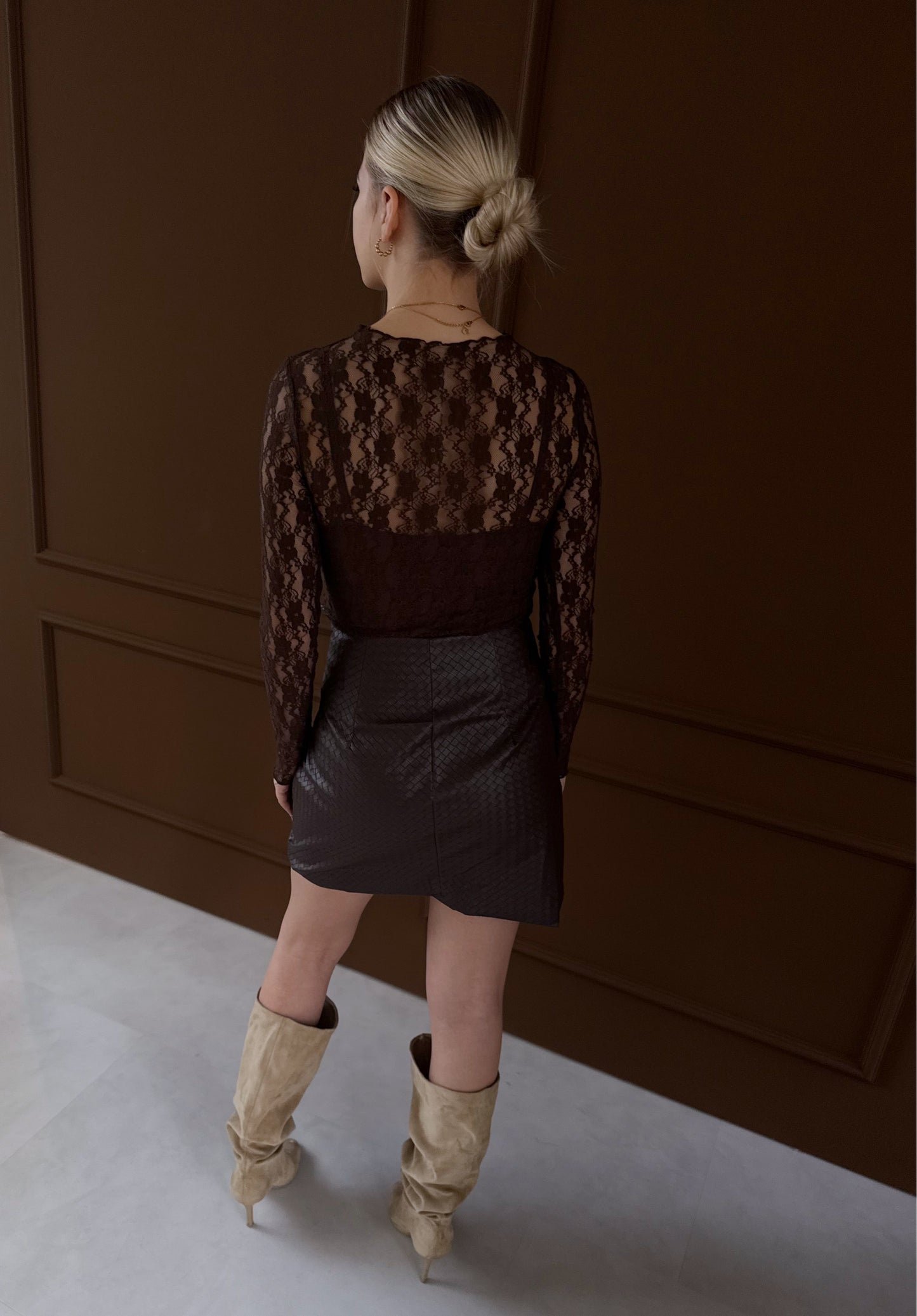 skirt brown