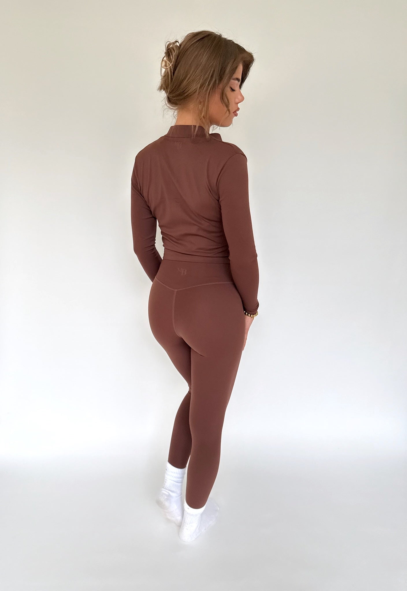 Ease legging chestnut