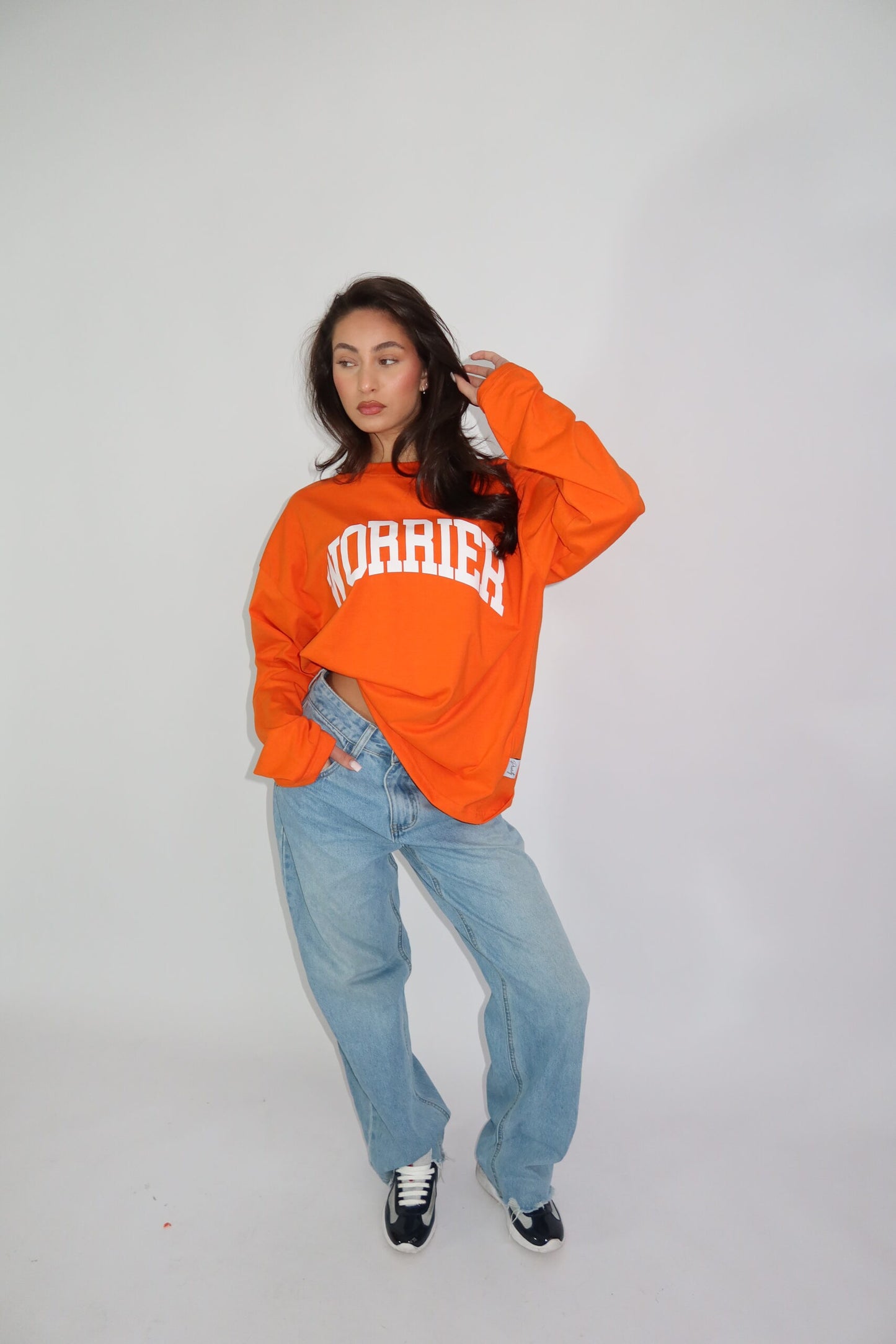 Worrier longsleeve orange