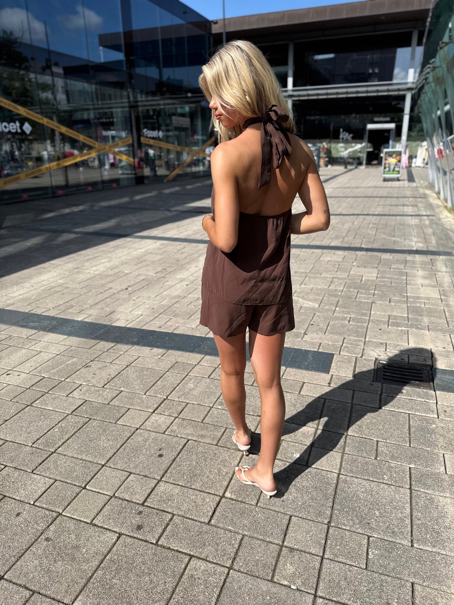 Co-ord set Brown