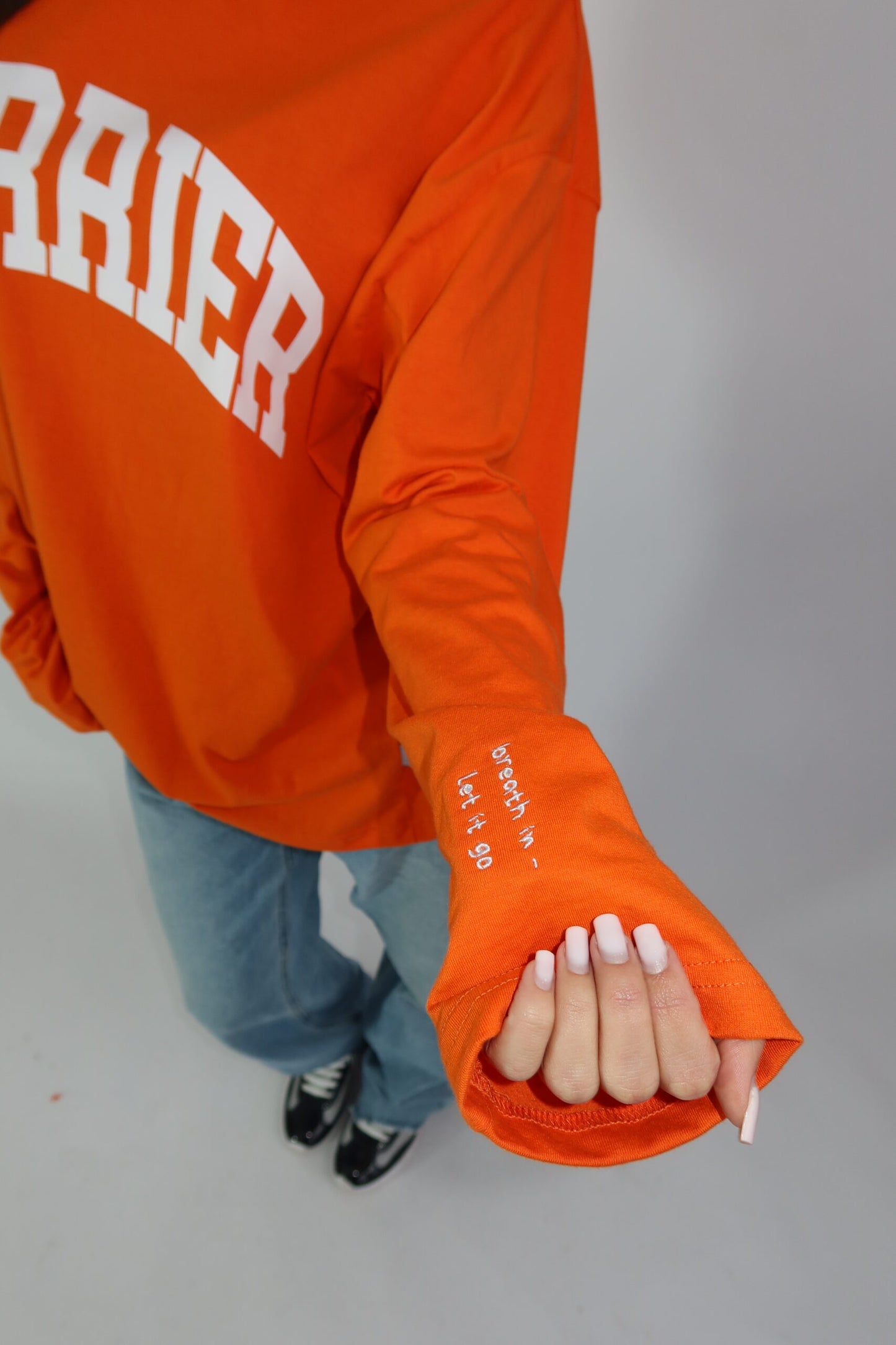 Worrier longsleeve orange
