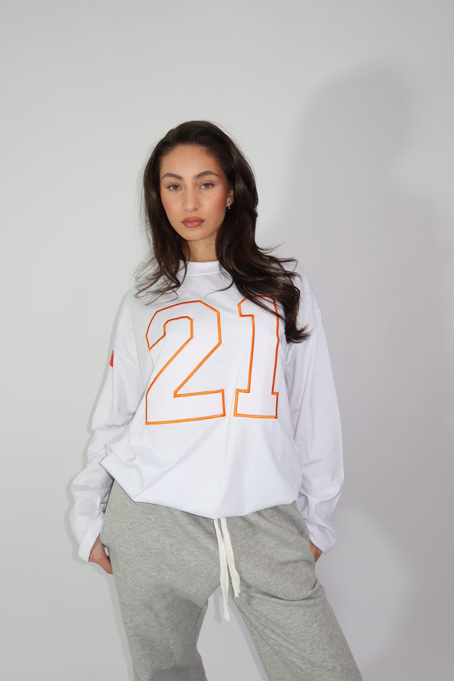 21 jersey longsleeve white