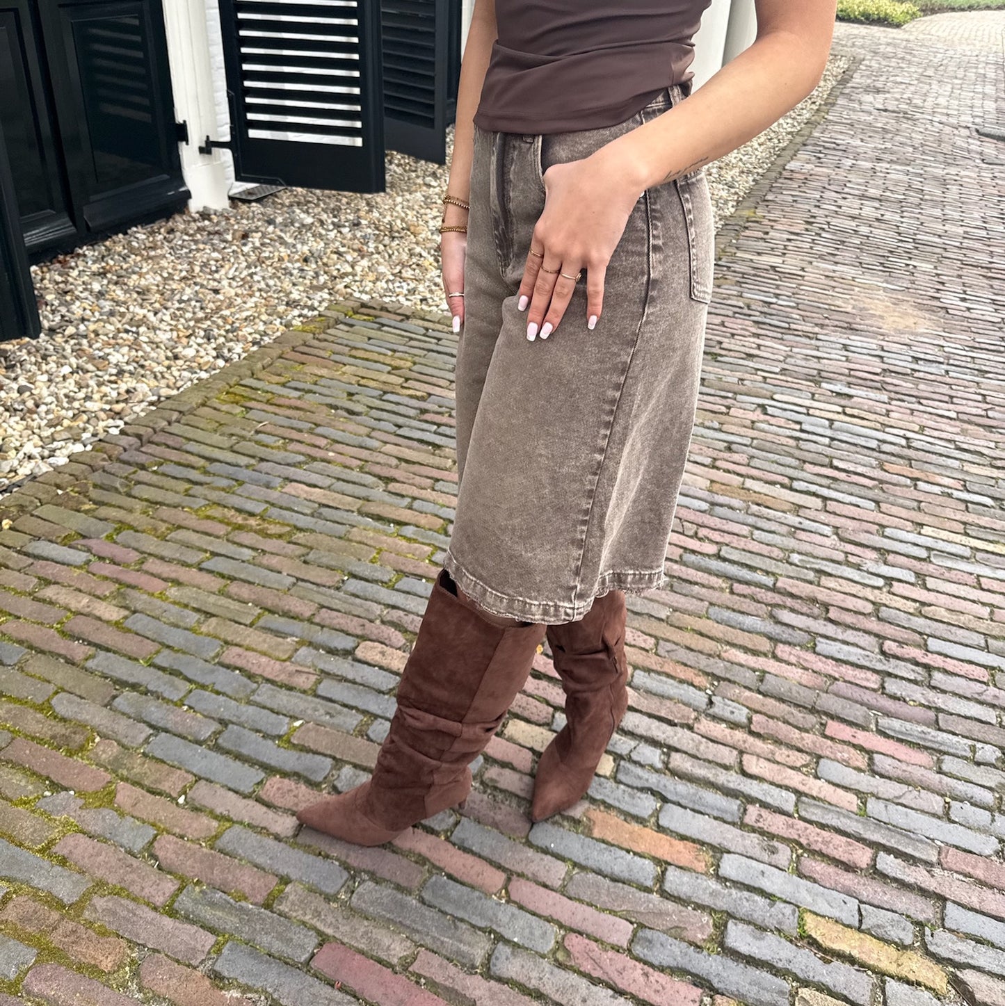 Suède boots Brown