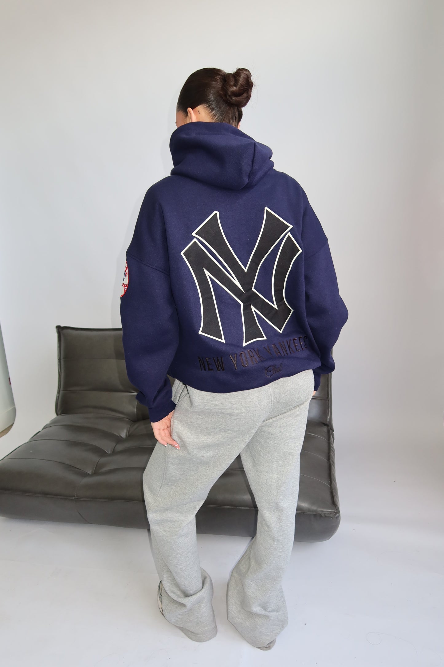 Priority yankees hoodie - navy