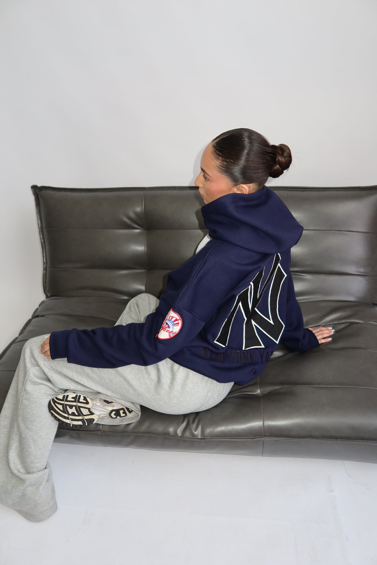 Priority yankees hoodie - navy