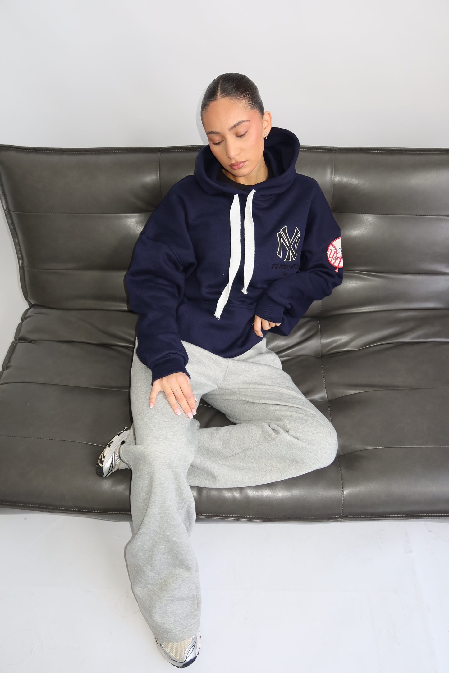Priority yankees hoodie - navy
