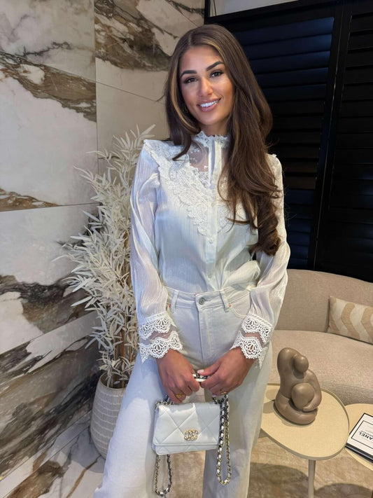 BLOUSE - CREME