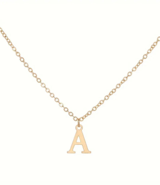Initial necklace